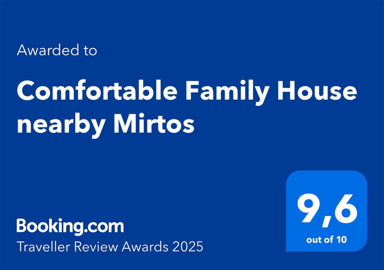 Comfortable Family House Nearby Mirtos *